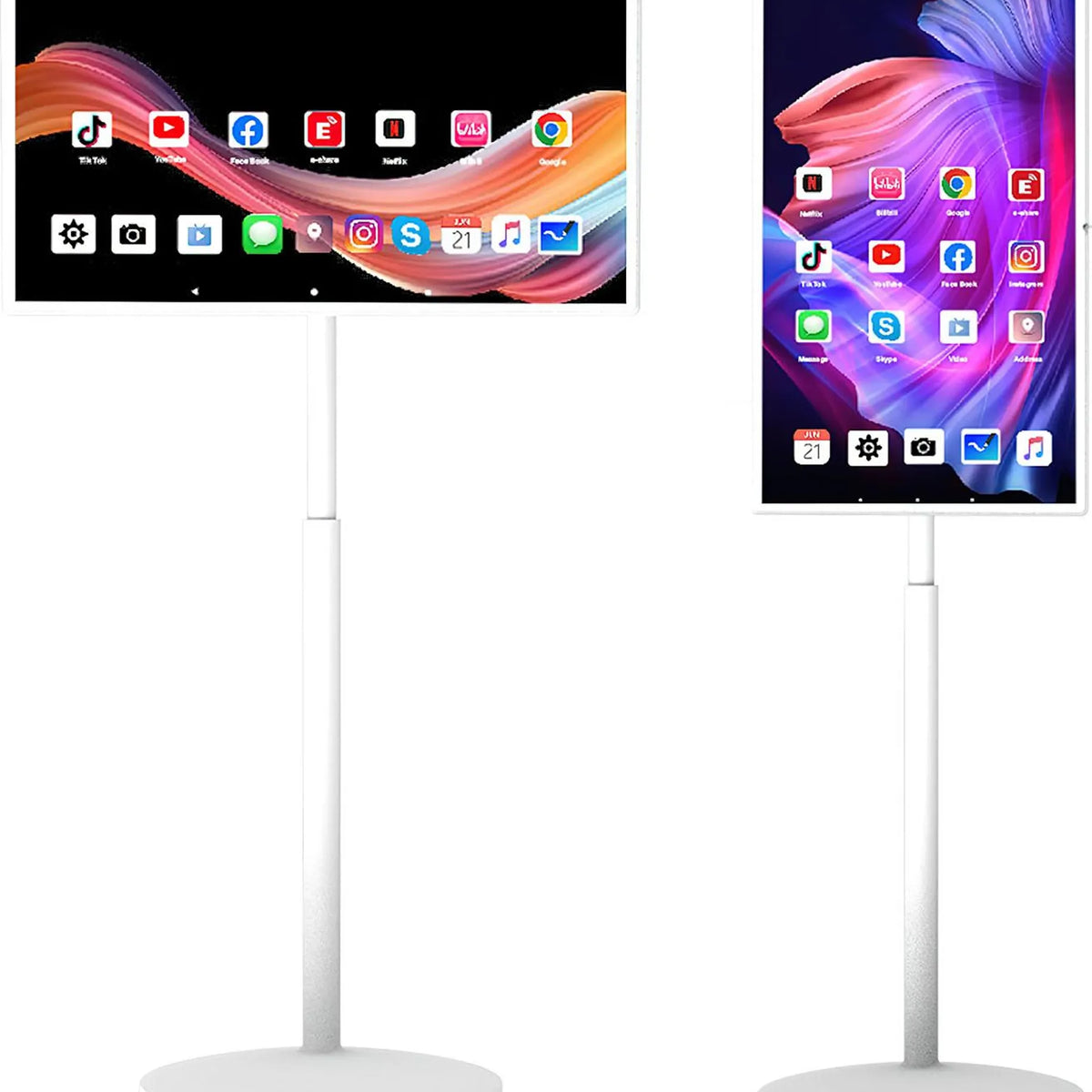 Téléviseur vertical intelligent à écran tactile